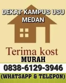 Kos kosan simpang kampus usu padang bulan jamin ginting med Type 1