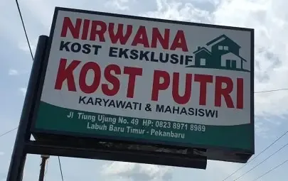 NIRWANA Kost Eksklusif Pekanbaru - Kost Putri untuk Karyawat Type 1
